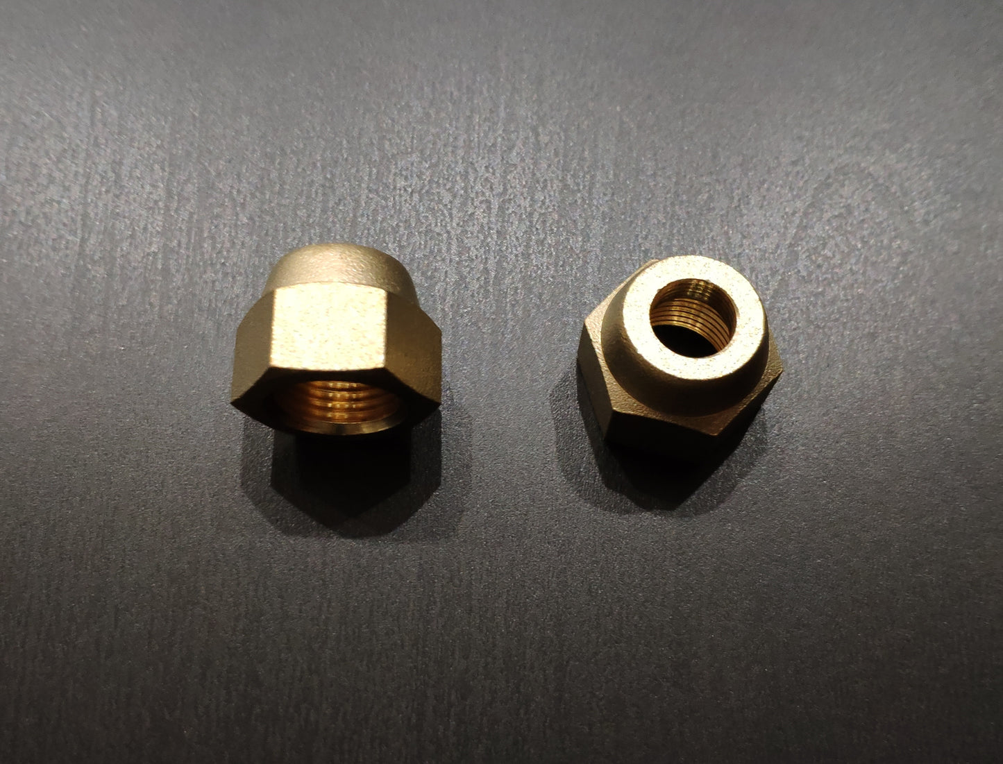 Refrigerant line union nuts 1/4" + 3/8" + 1/2"