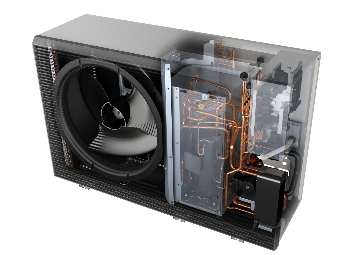 LG air/water heat pump THERMA V R290 Monoblock 16kW - HM163HF.UB60