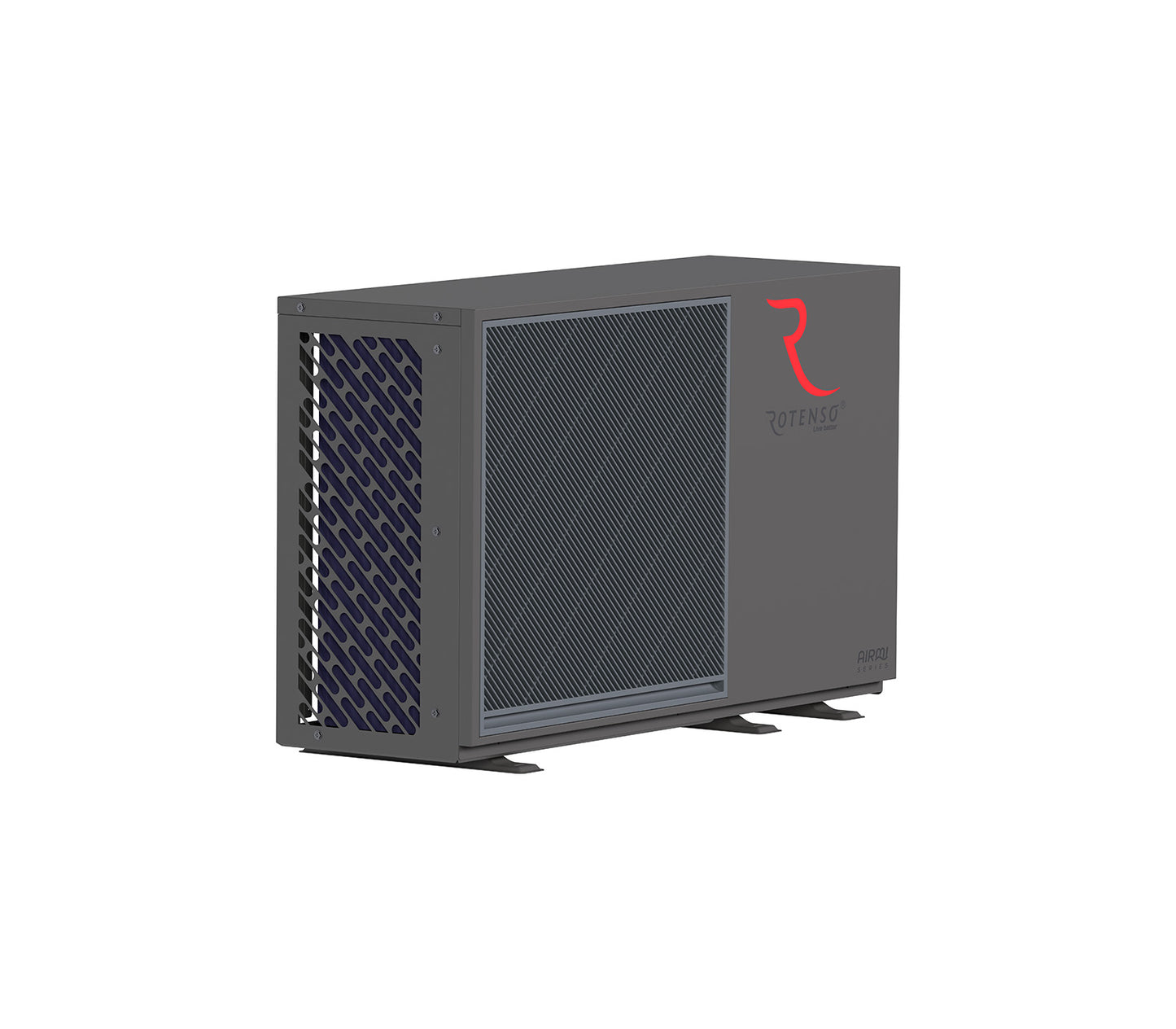 Rotenso Airmi Heat Pump Monoblock Air-to-Water 14KW Black BAFA Wifi A+++, Heating & Cooling (Midea)