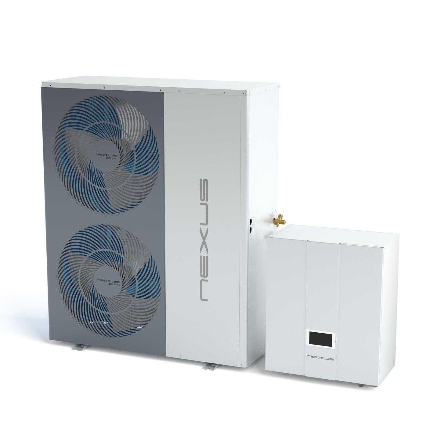Sunex NEXUS EVI 17 split heat pump 17kW for domestic hot water and heating