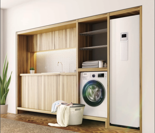Samsung ClimateHub 9KW Split-Wärmepumpe - 200l Komplettsystem All-In-One A+++/A+