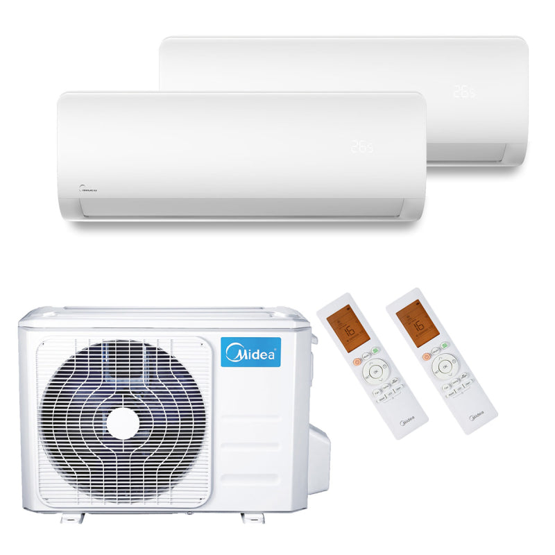 Midea Klimaanlage Xtreme Save Pro Multisplit Set 2x 3,5 kW M2O-18HFN8-ME A++/A+