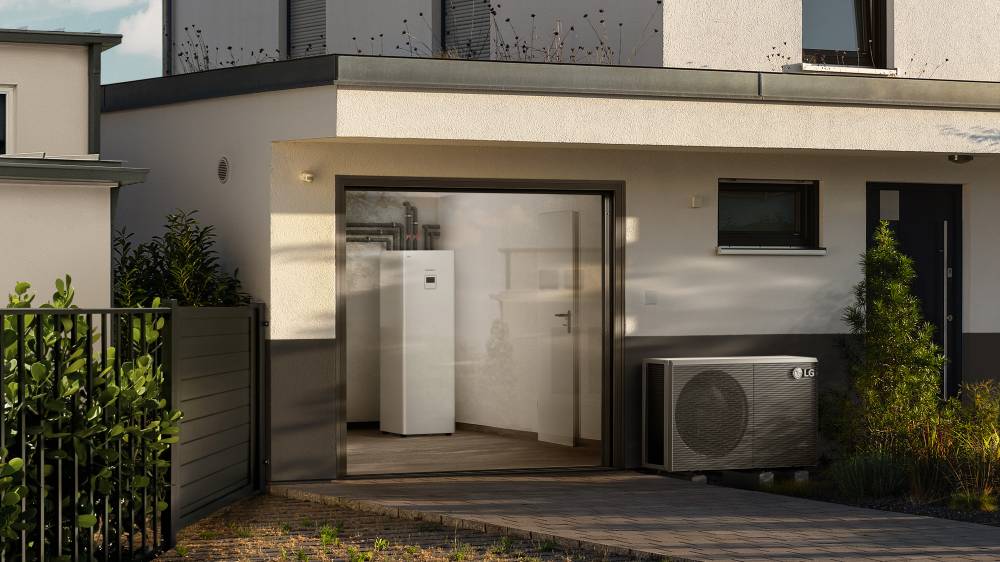 LG air/water heat pump THERMA V R290 Monoblock 16kW - HM163HF.UB60
