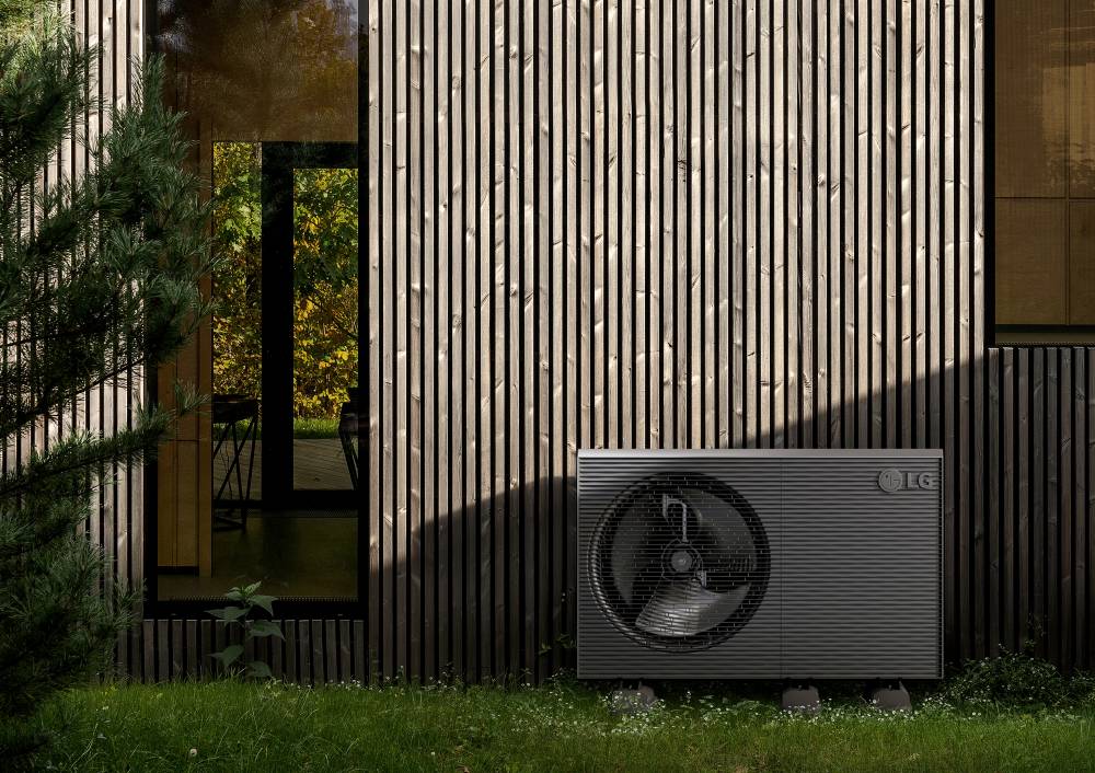 LG Air-to-Water Heat Pump THERMA V R290 Monoblock 9kW - HM093HFX.UB60 with Hydrobox