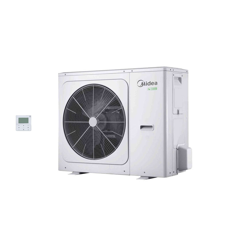 Midea Thermal Arctic Split Wärmepumpe MHA-V12W/D2RN8-B 12KW Set + Hydromodul mit Speicher 240 Liter HBT-A160/240CDS90GN8-B A+++A++