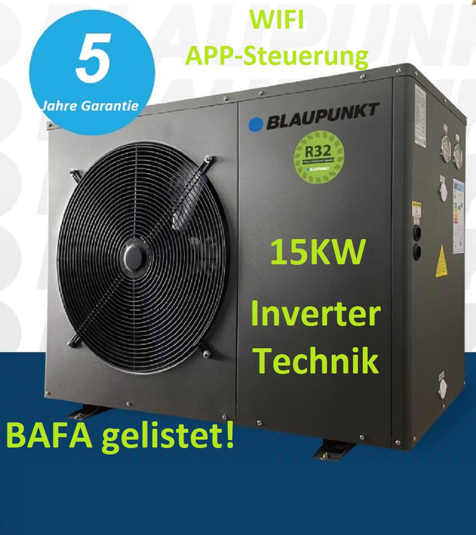 Blaupunkt Monoblock heat pump air/water 12 kW BLP12P3V2MR32 Wifi BAFA heating / cooling A+++