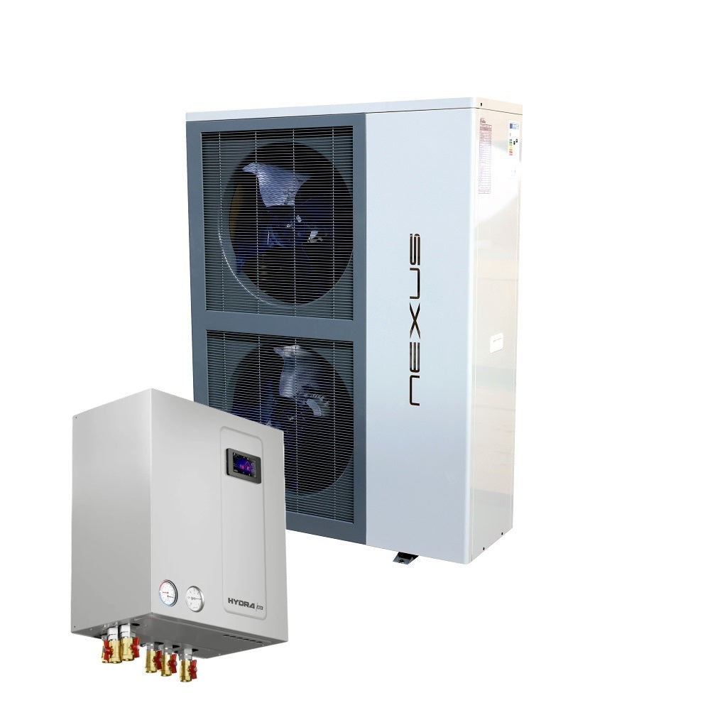 Sunex NEXUS M35 EVI Monoblock Wärmepumpe 35kW optional Steuerungsmodul Insyg Cloud + Hydraulikmodul Hydra Box