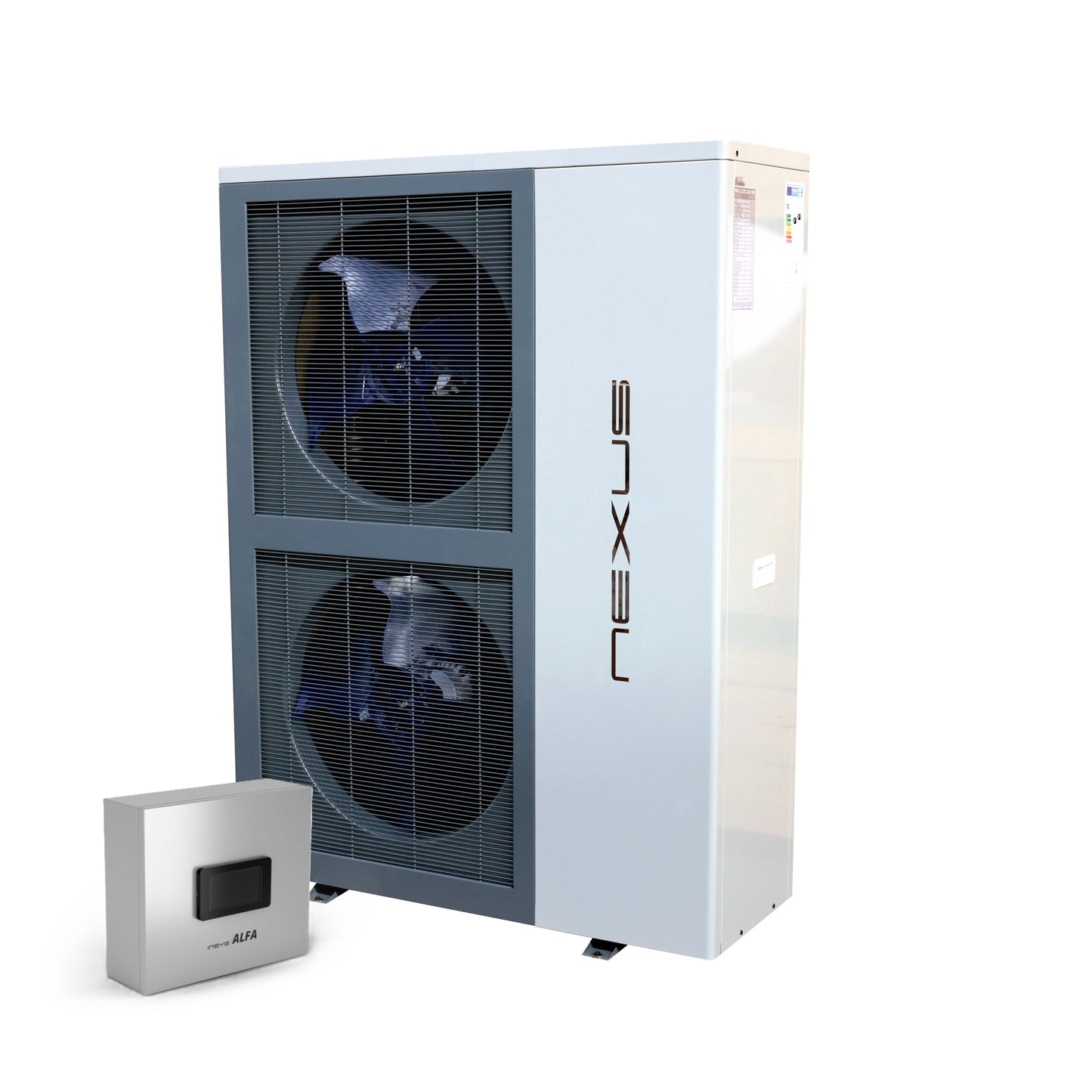 Sunex NEXUS M18 EVI Monoblock Wärmepumpe 18kW optional Steuerungsmodul Insyg Cloud + Hydraulikmodul Hydra Box