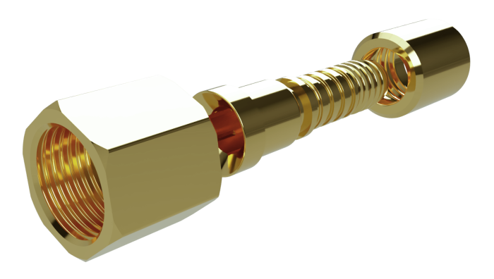 Flexible refrigerant line made of thermoplastic multi-layer system 1/4" + 1/2" - TÜV certified