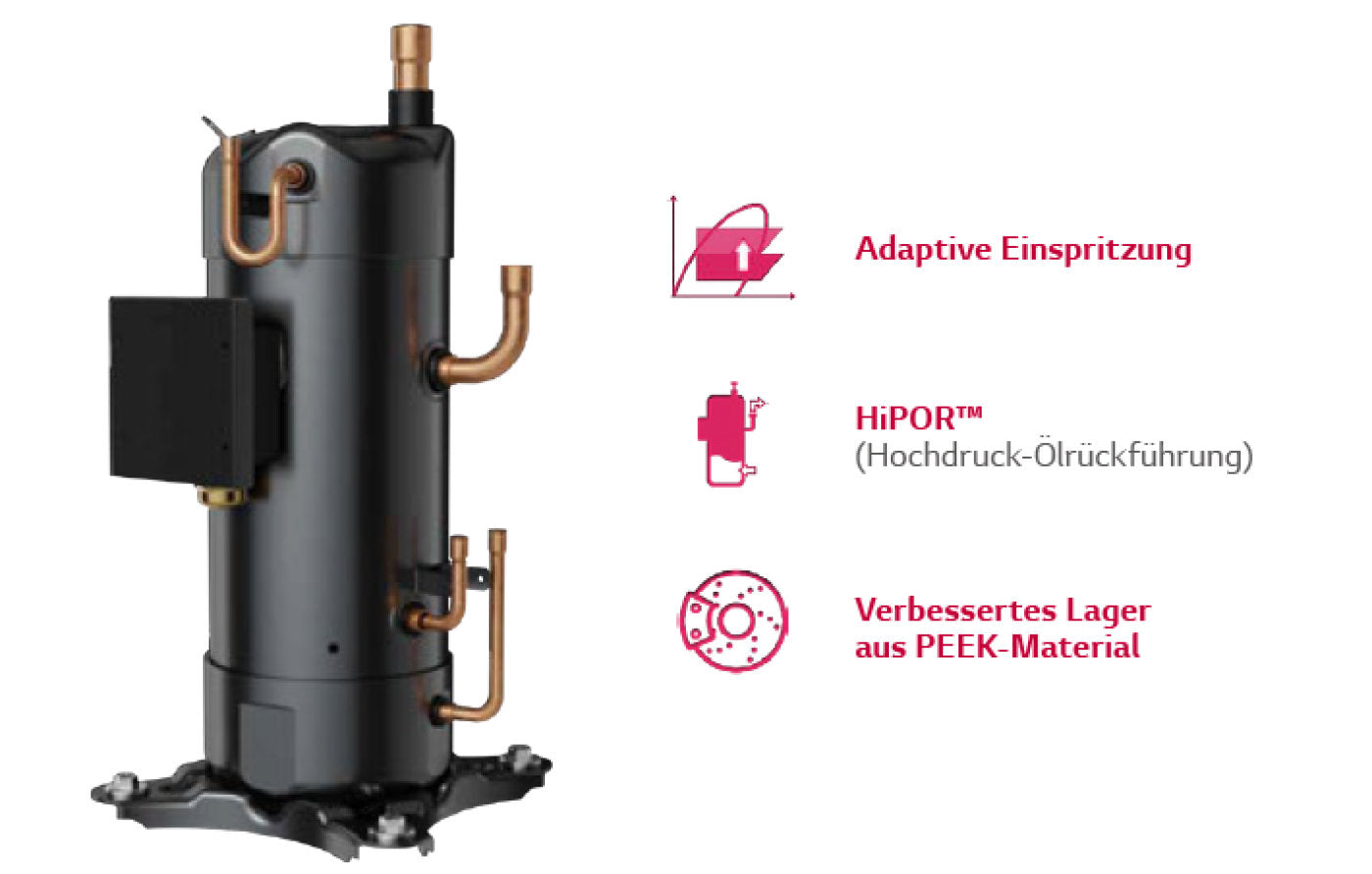 LG air/water heat pump THERMA V R290 Monoblock 16kW - HM163HF.UB60