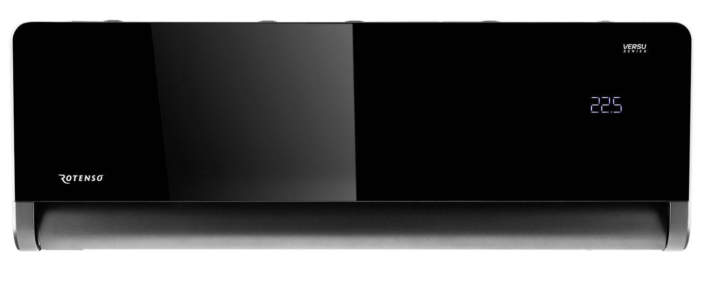 Rotenso Premium Klimaanlage Versu Mirror 2,6 kW bis 5,3 kW Single-Split Wandgeräte-Set Digital Inverter WiFi A+++