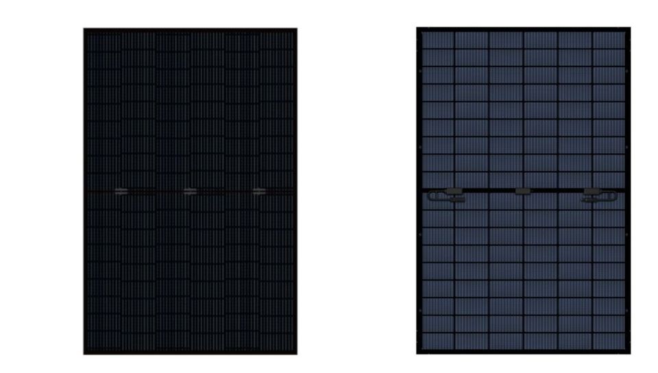 36X JAM54D41 - 445 Watt Full Black Solar Modul Glas-Glas Bifacial N-Type Topcon