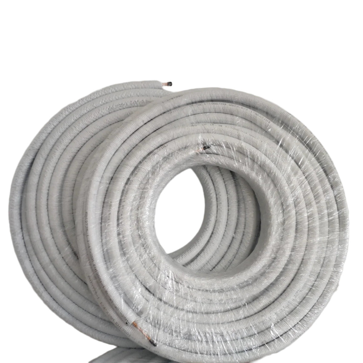 Kältemittelleitung 1-50m 1/4"+3/8" Kupferrohr Isoliert EN12735 für