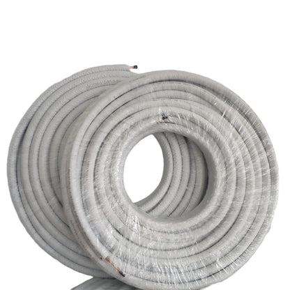 Kältemittelleitung 1-50m 1/4"+3/8" Kupferrohr Isoliert EN12735 für