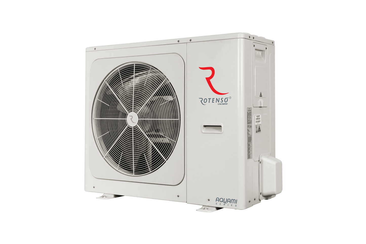 Rotenso Aquami All in Split heat pump AQS140X3o 14kW set + hydro module with 240 liter storage tank AQS160T240X13i A+++A++