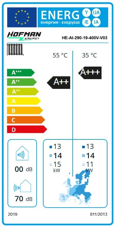 Energieeffizienzklasse für Kühlen