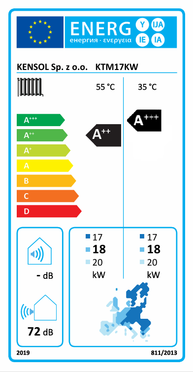 Energieeffizienzklasse für Kühlen