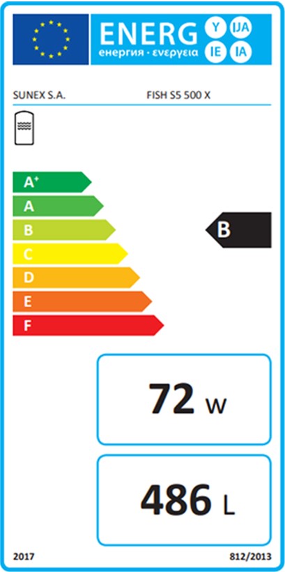 Energieeffizienzklasse für Kühlen