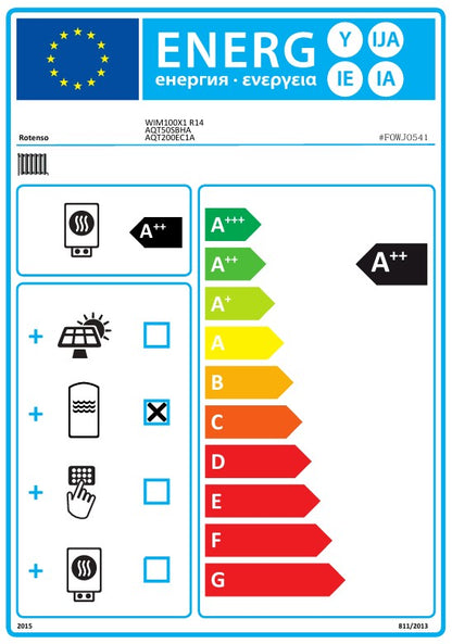 Rotenso Windmi Heat Pump Monoblock Air-to-Water 10kW WIM100X1 BAFA - Complete Set