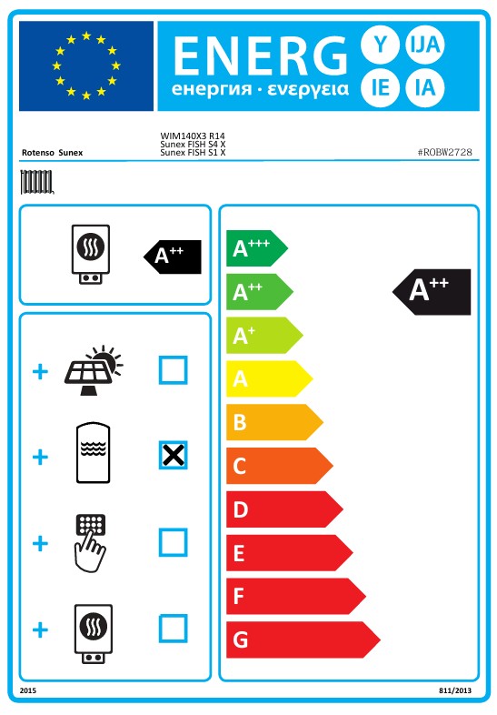 Energieeffizienzklasse für Kühlen