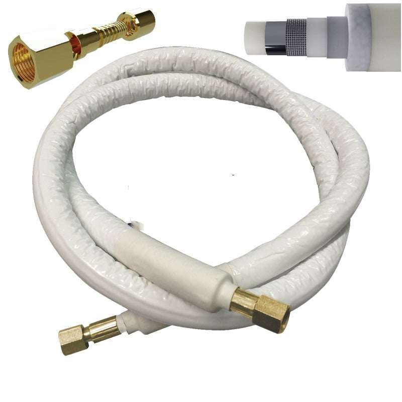 flexible Kältemittelleitung 1/4"+ 1/2" - 1m bis 25m aus thermoplastischen Mehrschicht System - TÜV Zertifiziert