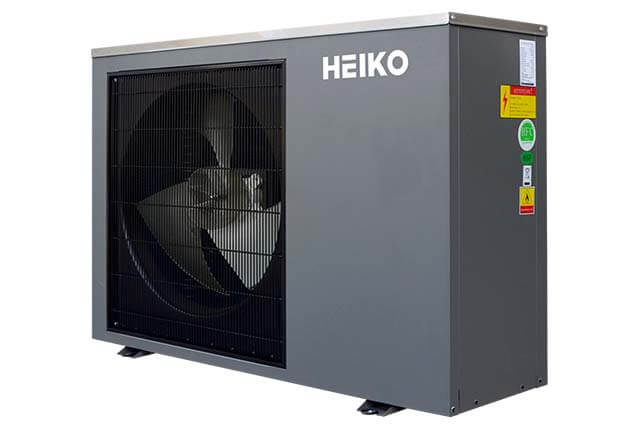 Heiko Thermal 9 | 1-phasige 9kW Monoblock Wärmepumpe ZH + DHW Luft-Wasser BAFA Heizen Kühlen Wifi A+++