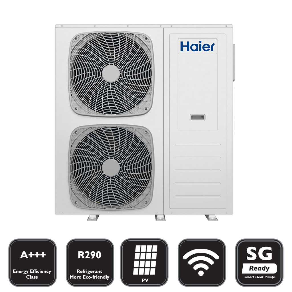 Haier air/water monoblock heat pump 16 KW R290 HPM16-Nd2 A+++