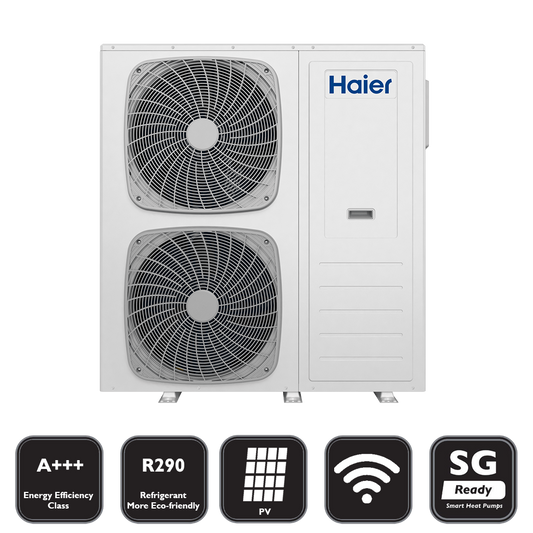 Haier air/water monoblock heat pump 16 KW R290 HPM16-Nd2 A+++