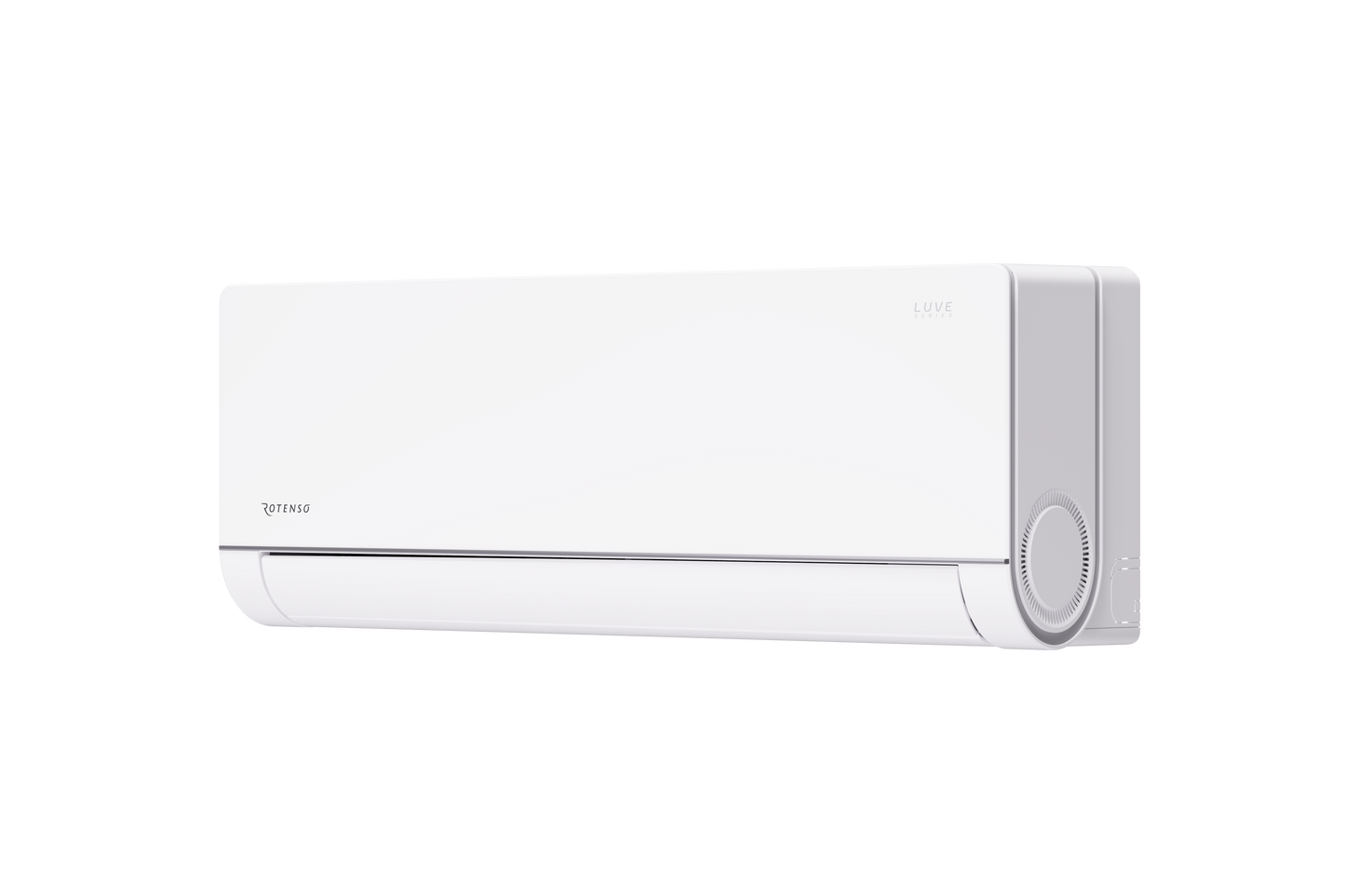 Rotenso Klimaanlage Luve White 2,7 kW bis 5,3 kW Single-Split Wandgeräte-Set Digital Inverter WiFi A+++