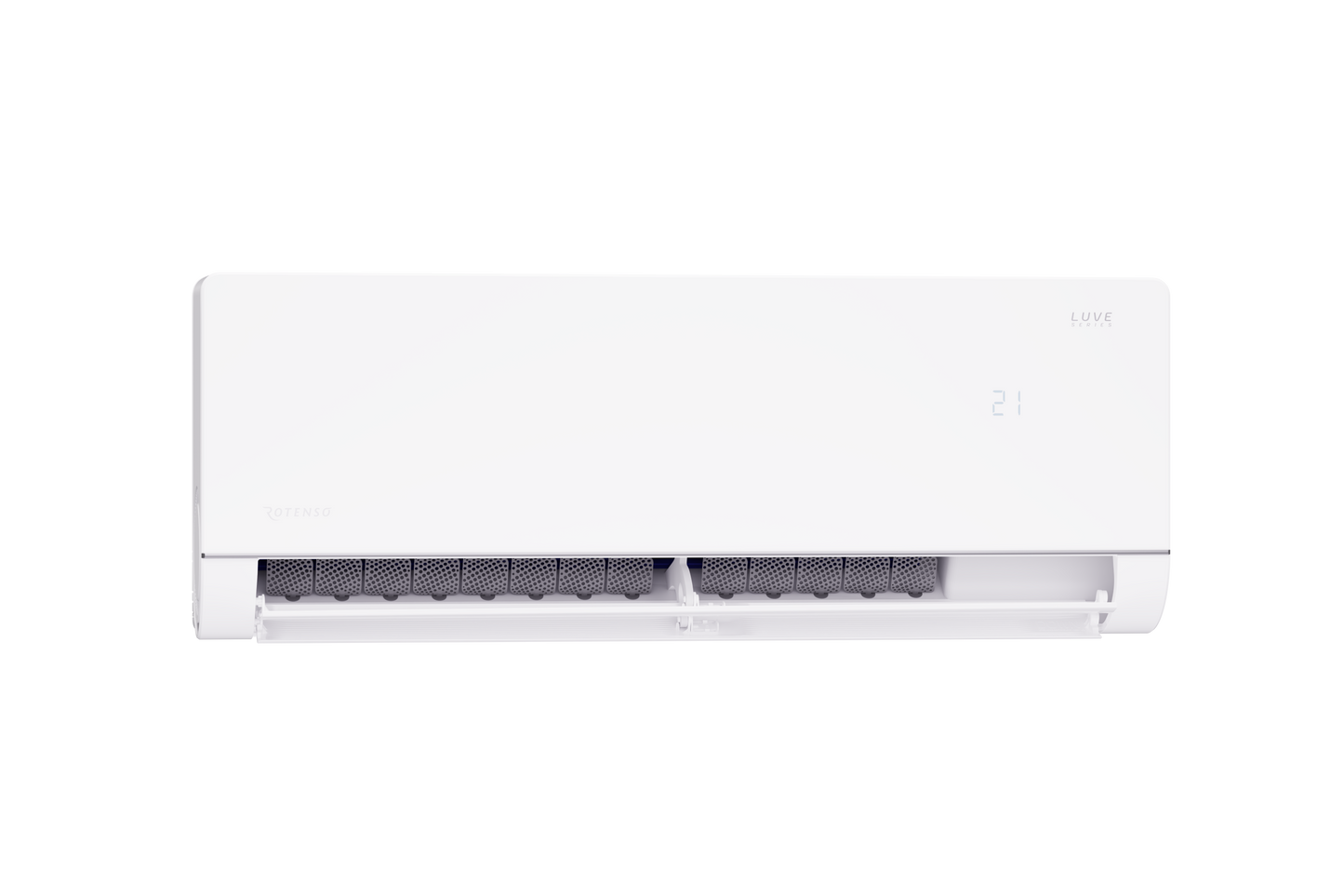 Rotenso Klimaanlage Luve White 2,7 kW bis 5,3 kW Single-Split Wandgeräte-Set Digital Inverter WiFi A+++