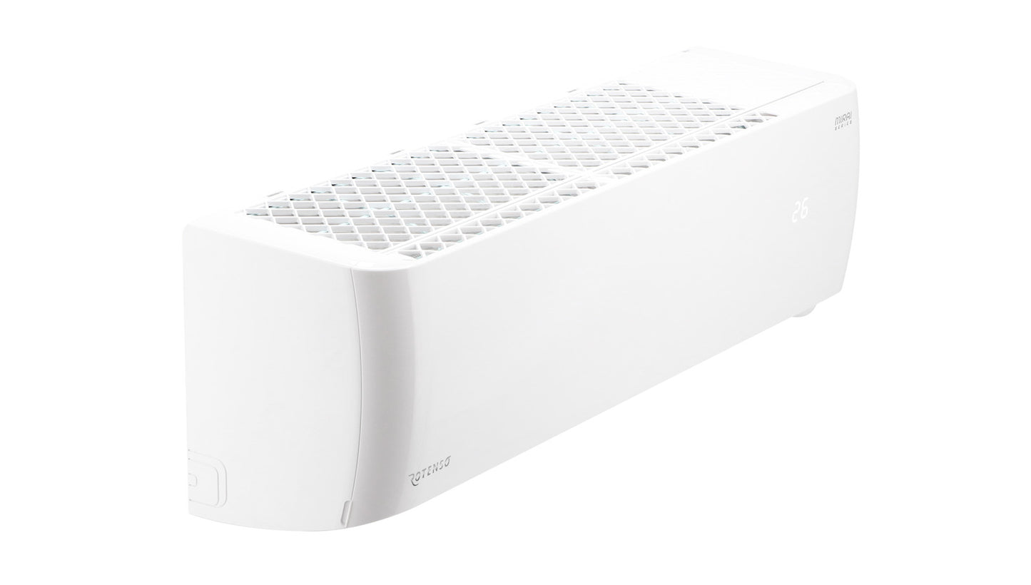 Rotenso Mirai air conditioner, 2.6 kW to 3.5 kW, single-split wall unit set, digital inverter, WiFi, A+++