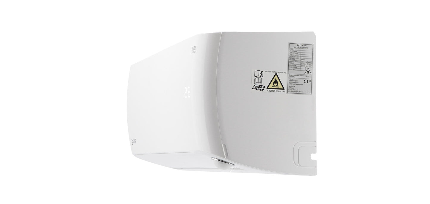 Rotenso Mirai air conditioner, 2.6 kW to 3.5 kW, single-split wall unit set, digital inverter, WiFi, A+++