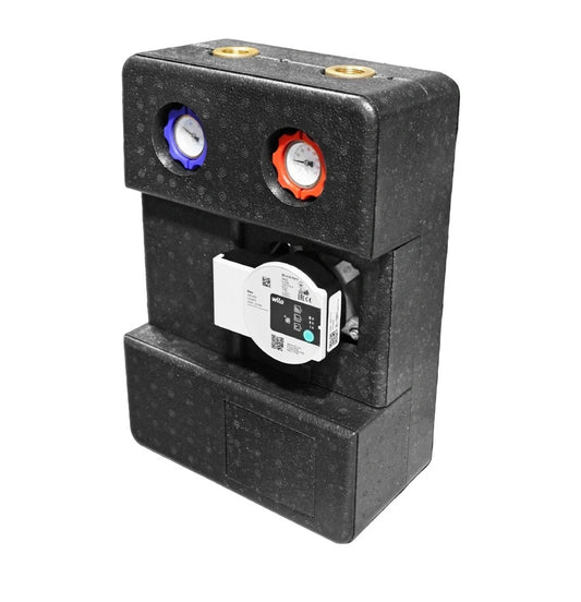 Pump group for central heating - two-way without mixing valve - GPO Wilo DN 25