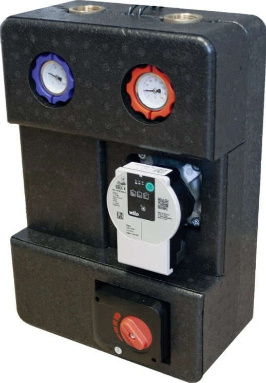 Pumpengruppe für Zentralheizung - mit Dreiwege Mischventil mit Servomotor - Wilo GPO S DN 20