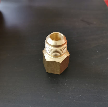 Reduziernippel Messing M1/2" auf F3/8" Adapter Reduzierung Reduzierstück SAE