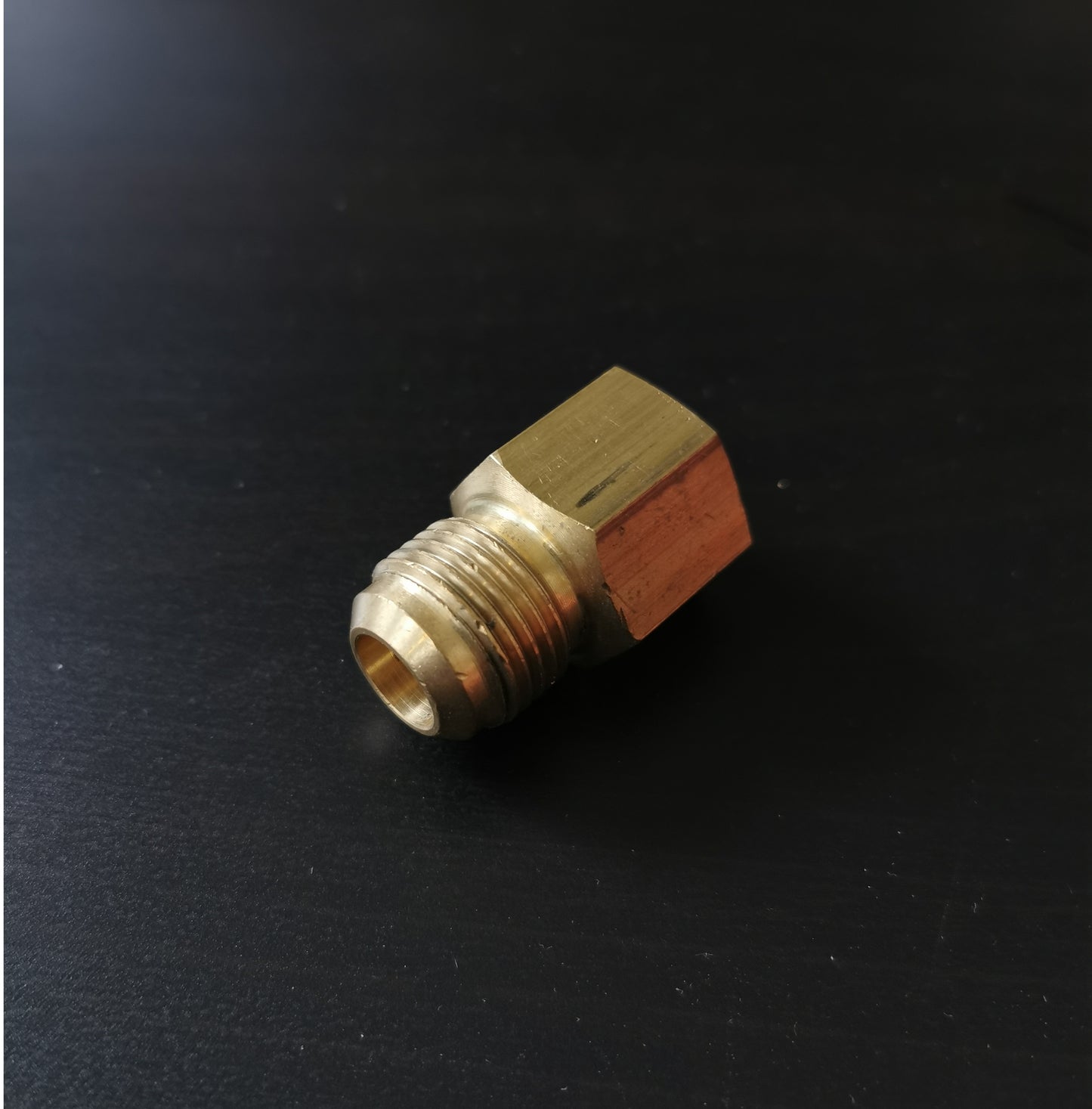 Reduziernippel Messing M1/2" auf F3/8" Adapter Reduzierung Reduzierstück SAE