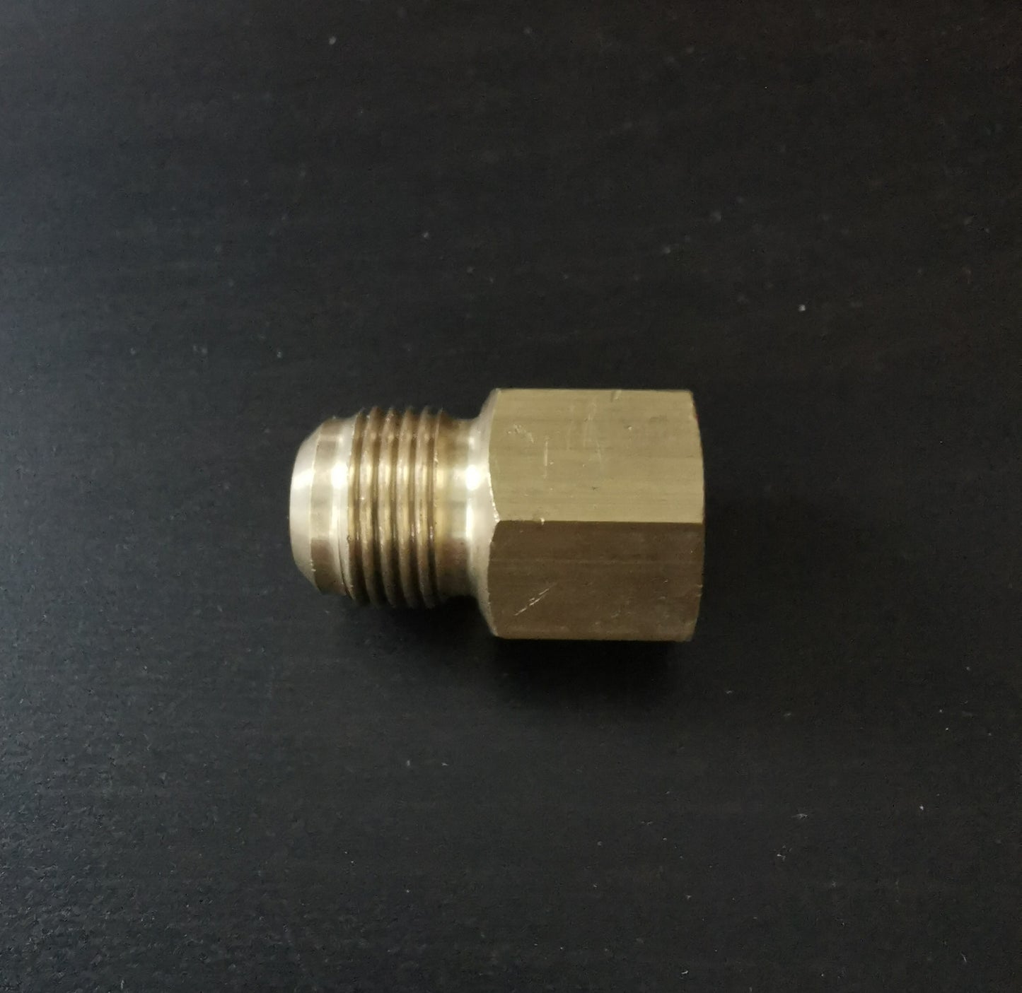 Reduziernippel Messing M1/2" auf F3/8" Adapter Reduzierung Reduzierstück SAE