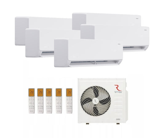 Rotenso Roni air conditioner 4x 3.5kW + 1x 2.6kW - Multisplit wall unit set Digital Inverter WiFi A++