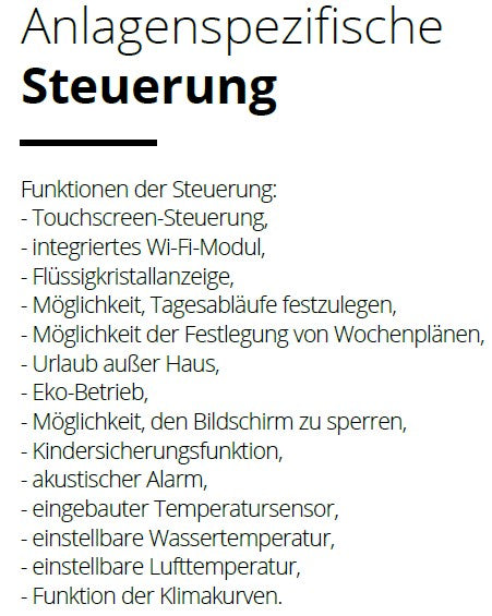 Rotenso Windmi Wärmepumpe Monoblock Luft-Wasser 14KW WIM140X3 BAFA - Pufferspeicher - Brauchwasserspeicher