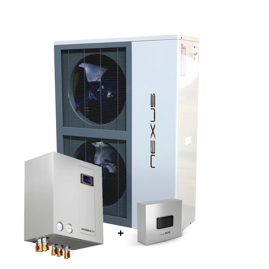 Sunex NEXUS M18 EVI Monoblock Wärmepumpe 18kW optional Steuerungsmodul Insyg Cloud + Hydraulikmodul Hydra Box