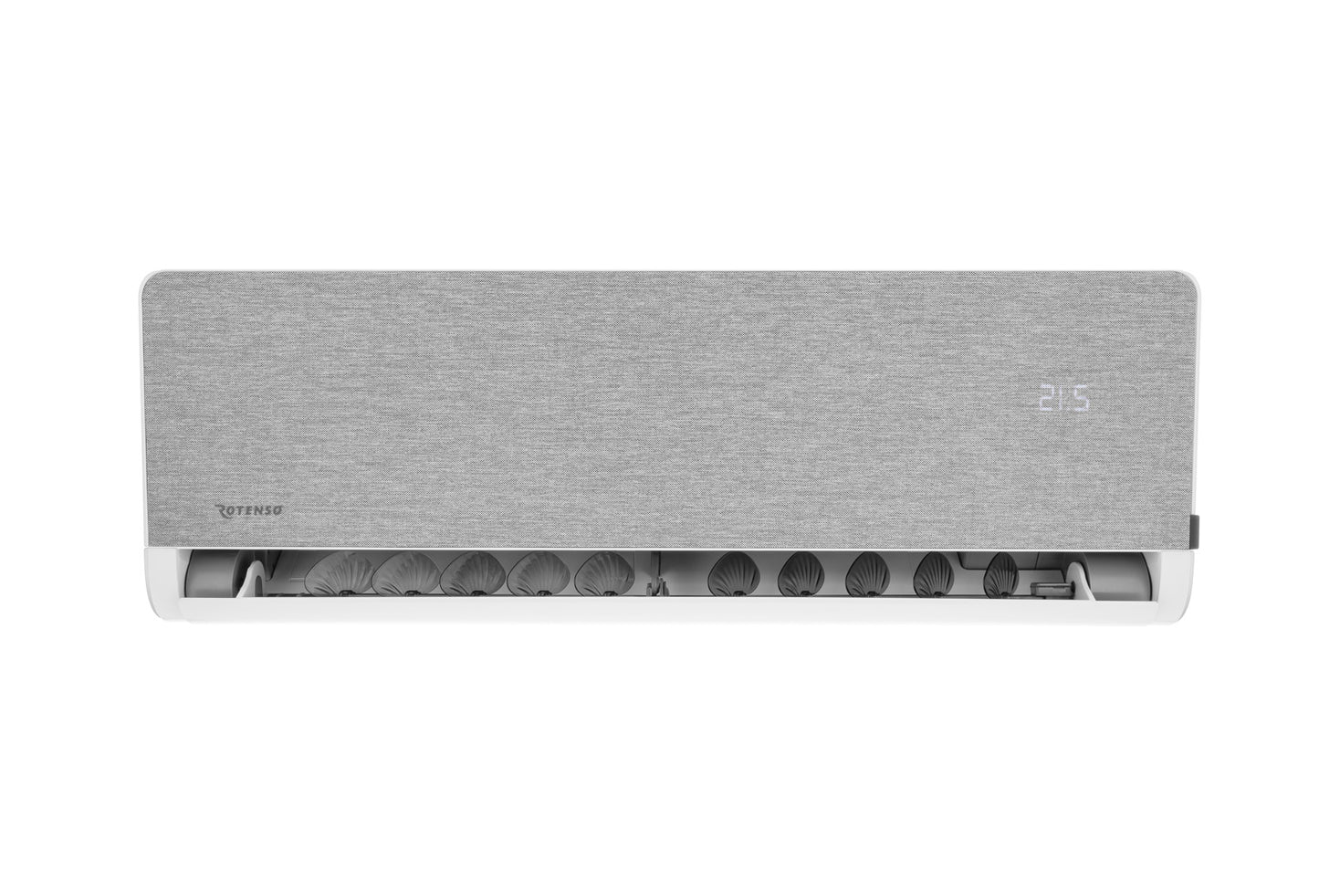 Rotenso Versu Cloth Caramel Air Conditioner 2.6 kW to 5.3 kW Single-Split Wall Unit Set Digital Inverter WiFi A+++