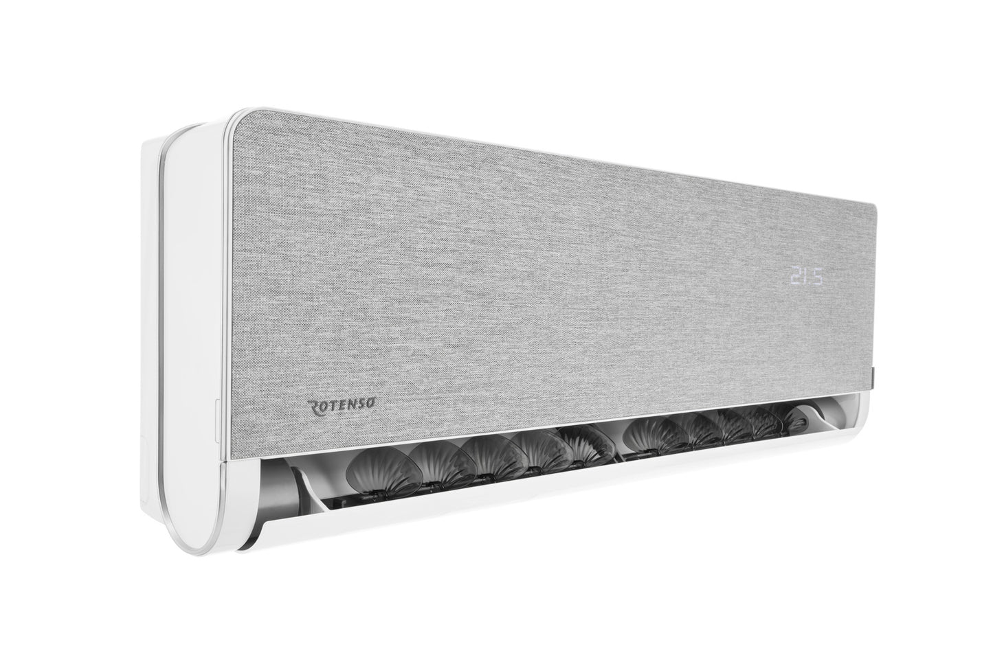 Rotenso Versu Cloth Caramel Air Conditioner 2.6 kW to 5.3 kW Single-Split Wall Unit Set Digital Inverter WiFi A+++