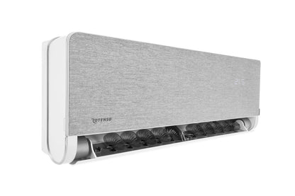 Rotenso Versu Cloth Stone air conditioner, 2.6 kW to 5.3 kW, single-split wall unit set, digital inverter, WiFi, A+++