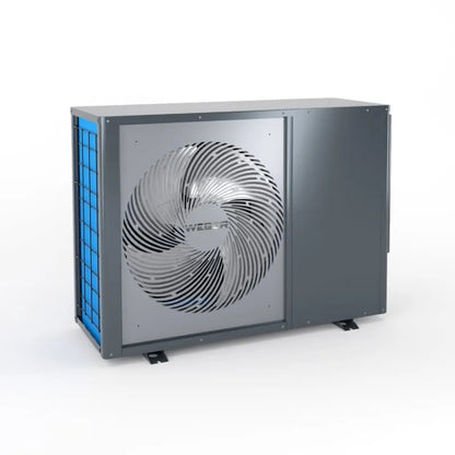 Monoblock heat pump WEBER HT 12kW for domestic hot water and heating R32 WiFi BAFA A+++ 