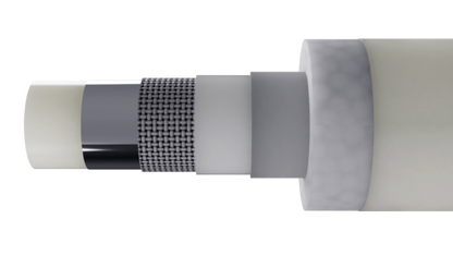 flexible Kältemittelleitung 1/4"+ 1/2" - 1m bis 25m aus thermoplastischen Mehrschicht System - TÜV Zertifiziert