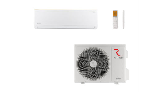 Rotenso Klimaanlage Roni 2,6 kW bis 7 kW Single-Split Wandgeräte-Set Digital Inverter WiFi A++